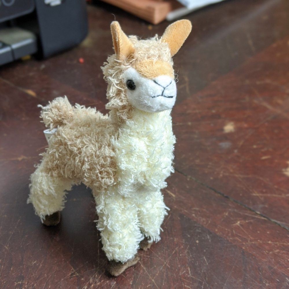 Llama Stuffed Plush 6" by Peter Pauper Press